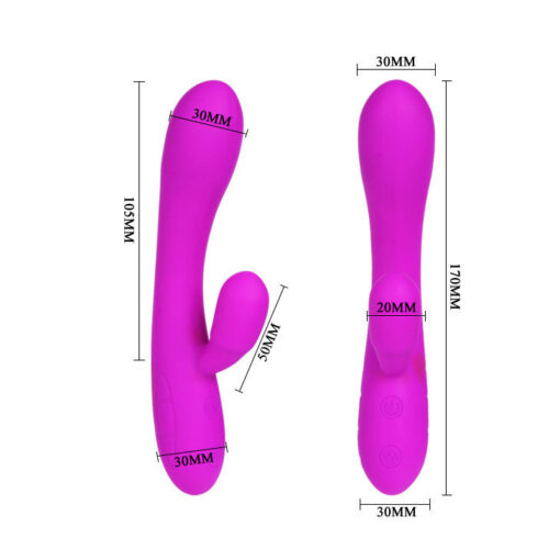 PRETTY LOVE – SMART VICTOR VIBRADOR CON ESTIMULADOR CLITORIS - intimamenities.com