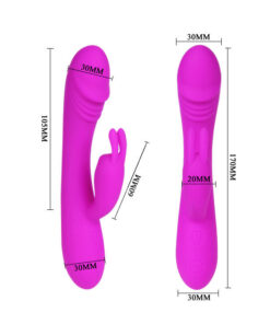 PRETTY LOVE – SMART VIBRADOR CON RABBIT 30 MODOS HUNTER - intimamenities.com
