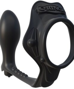 FANTASY C-RINGZ – ROCK HARD ANILLO POTENCIADOR CON PLUG ANAL - intimamenities.com