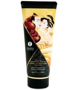 SHUNGA – CREMA MASAJE ALMENDRA DULCE 200 ML - intimamenities.com