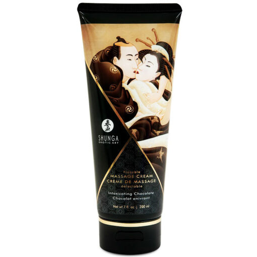 SHUNGA – CREMA MASAJE CHOCOLATE 200 ML - intimamenities.com
