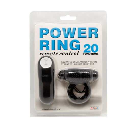 BAILE – ANILLO CONTROL REMOTO NEGRO 20V - intimamenities.com