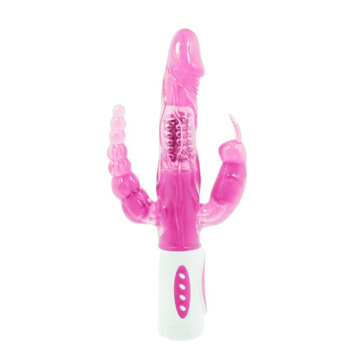 BAILE – PRETTY BUNNY TRIPLE VIBRADOR ROTADOR - intimamenities.com