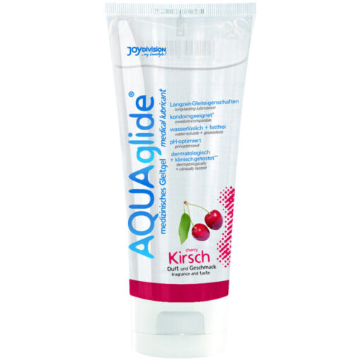 JOYDIVISION AQUAGLIDE – LUBRICANTE SABOR CEREZA 100 ML - intimamenities.com