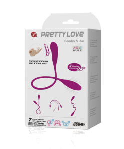PRETTY LOVE – SMART SNAKY VIBE VIBRADOR 7 V + 3 TICKLING - intimamenities.com