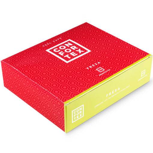 CONFORTEX – PRESERVATIVOS FRESA CAJA 144 UDS - intimamenities.com