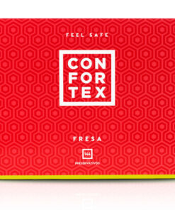 CONFORTEX – PRESERVATIVOS FRESA CAJA 144 UDS - intimamenities.com