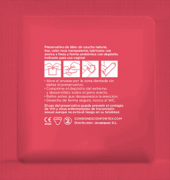 CONFORTEX – PRESERVATIVOS FRESA CAJA 144 UDS - intimamenities.com