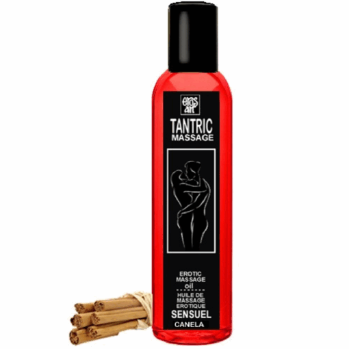 EROS-ART – ACEITE MASAJE TANTRICO NATURAL Y AFRODISÍACO CANELA 30 ML - intimamenities.com