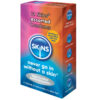 SKINS – PRESERVATIVOS NATURAL + FINO + PUNTOS & ESTRIAS 12 UDS - intimamenities.com