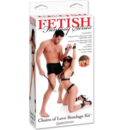 FETISH FANTASY SERIES – KIT DE BONDAGE CADENAS DEL AMOR. - intimamenities.com