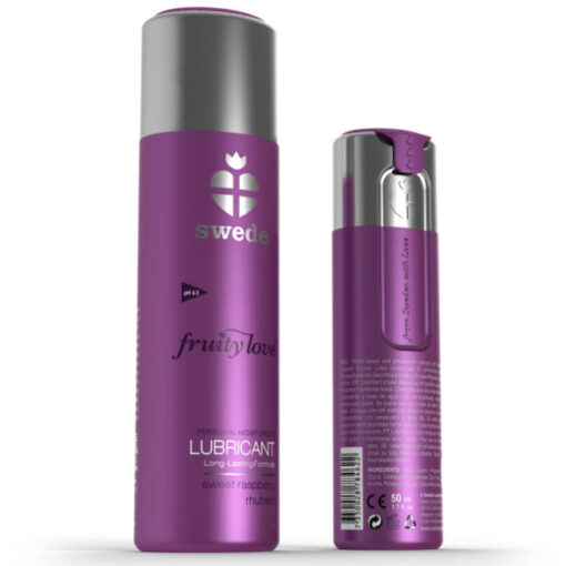 SWEDE – FRUITY LOVE LUBRICANTE FRAMBUESAS Y ACELGA ROJA 100 ML - intimamenities.com