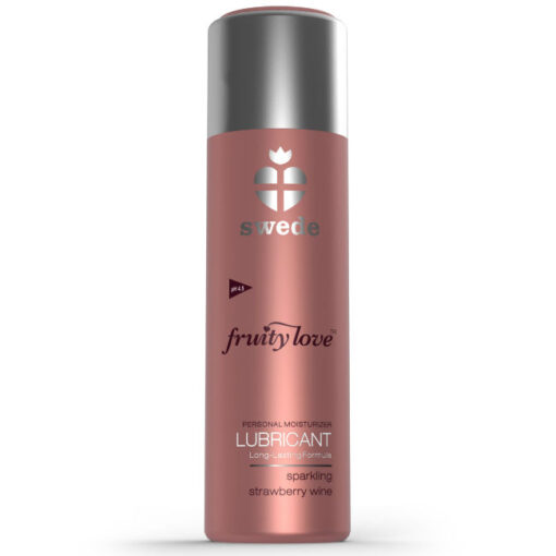 SWEDE – FRUITY LOVE LUBRICANTE FRESAS CON CHAMPAGNE 50 ML - intimamenities.com