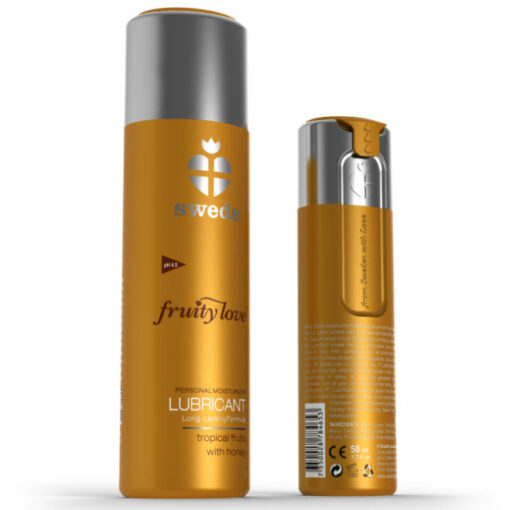 SWEDE – FRUITY LOVE LUBRICANTE FRUTAS TROPICALES CON MIEL 100 ML - intimamenities.com