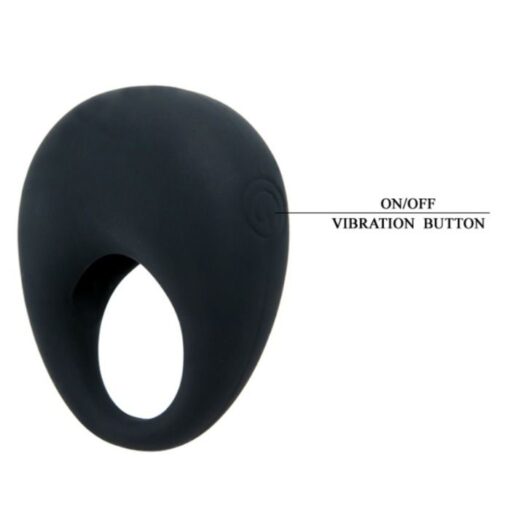 PRETTY LOVE – TRAP ANILLO VIBRADOR NEGRO - intimamenities.com