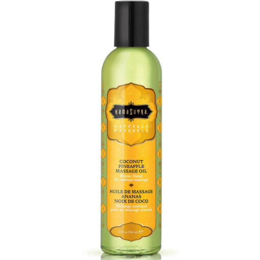KAMASUTRA – NATURALS ACEITE DE MASAJE PIÑA COLADA 236ML - intimamenities.com