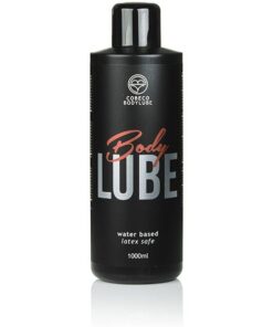 COBECO – BODYLUBE BODY LUBE LUBRICANTE BASE AGUA LATEX SAFE 1000 ML - intimamenities.com