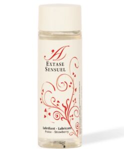 EXTASE SENSUAL – LUBRICANTE FRESA 100 ML - intimamenities.com