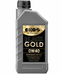 EROS – BLACK GOLD 0W40 LUBRICANTE BASE AGUA 1000 ML - intimamenities.com