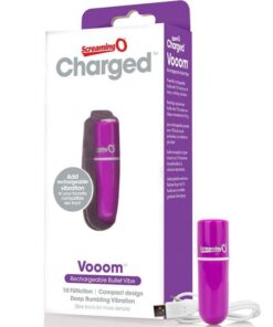 SCREAMING O – BALA VIBRADORA RECARGABLE VOOOM LILA - intimamenities.com