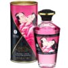 SHUNGA – ACEITE MASAJE EFECTO CALOR SABOR INTENSO FRAMBUESA 100 ML - intimamenities.com