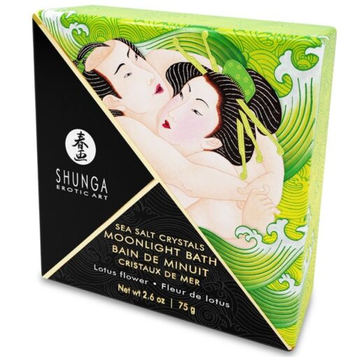 SHUNGA – SALES DE BAÑO AROMATIZADAS LOTUS 75 GR - intimamenities.com