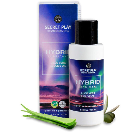 SECRETPLAY – LUBRICANTE ORGANICO HIBRIDO 100 ML - intimamenities.com