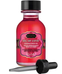 KAMASUTRA – ACEITE COMESTIBLE – FRESAS 22 ML - intimamenities.com