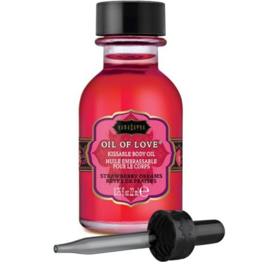 KAMASUTRA – ACEITE COMESTIBLE – FRESAS 22 ML - intimamenities.com