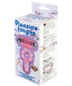 BAILE – ANILLO SILICONA 10 RITMOS LENGUA CON VIBRACIÓN ROSA - intimamenities.com