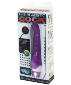 BAILE – REALISTIC COCK 10 RITMOS SENSATION VIOLETA - intimamenities.com