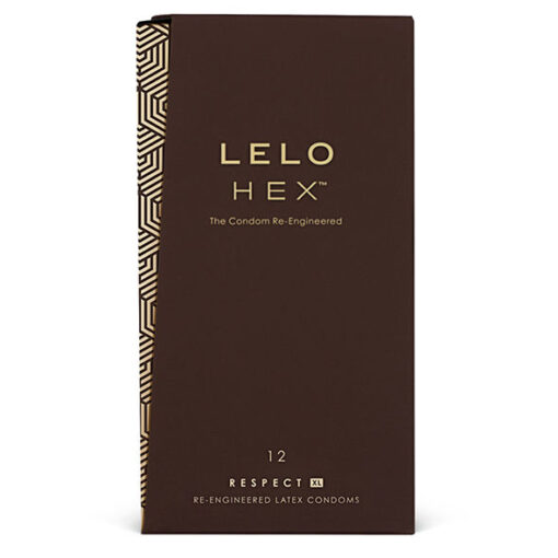 LELO – HEX PRESERVATIVO RESPECT XL 12 PACK - intimamenities.com