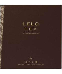 LELO – HEX PRESERVATIVO RESPECT XL 36 PACK - intimamenities.com
