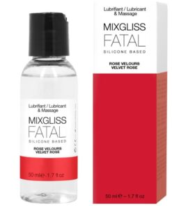 MIXGLISS – FATAL LUBRICANTE SILICONA ROSAS 50 ML - intimamenities.com