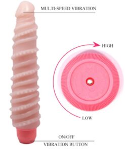 BAILE – FLEXI VIBE SENSUAL VIBRADOR ESPIRAL 19.5 CM - intimamenities.com