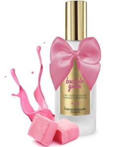 BIJOUX – BUBBLE GUM GEL 2 EN 1 SILICONA CHICLE DE FRESA 100 ML - intimamenities.com