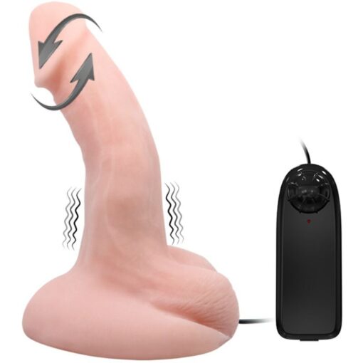 BAILE – ARBITRARINESS DILDO FUNCIÓN VIBRACIÓN Y ROTACIÓN - intimamenities.com