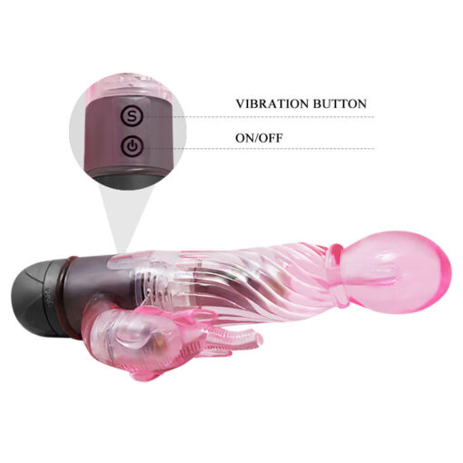 BAILE – GIVE YOU A KIND OF LOVER VIBRADOR CON RABBIT ROSA 10 MODOS - intimamenities.com
