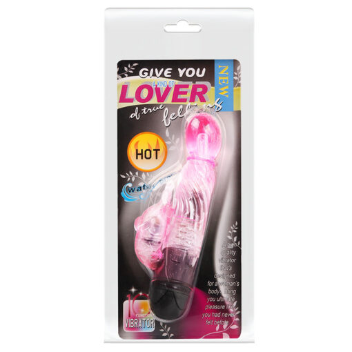 BAILE – GIVE YOU A KIND OF LOVER VIBRADOR CON RABBIT ROSA 10 MODOS - intimamenities.com