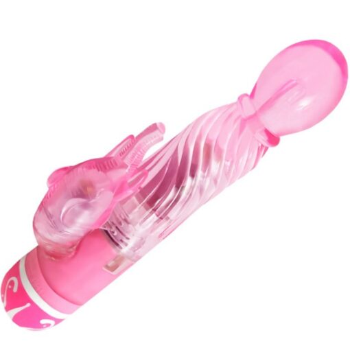 BAILE – VIBRADOR MULTIVELOCIDAD CON ESTIMULADOR ROSA - intimamenities.com