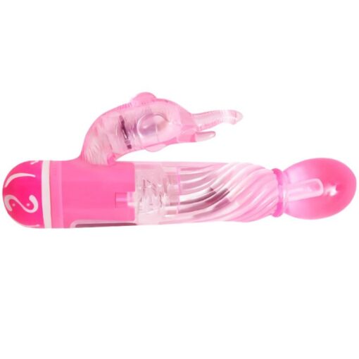 BAILE – VIBRADOR MULTIVELOCIDAD CON ESTIMULADOR ROSA - intimamenities.com