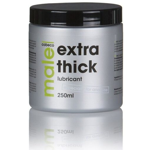 COBECO – MALE LUBRICANTE BLANCO 250 ML EXTRA THICK - intimamenities.com