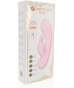 PRETTY LOVE – SMART HUGO VIBRADOR RABBIT CON OREJITAS - intimamenities.com