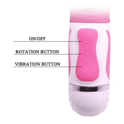 PRETTY LOVE – FLIRT ANTOINE VIBRADOR ROTACIÓN - intimamenities.com