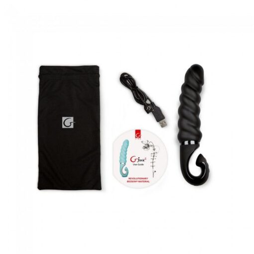 G-VIBE – G-JACK 2 – DILDO VIBRADOR NEGRO - intimamenities.com