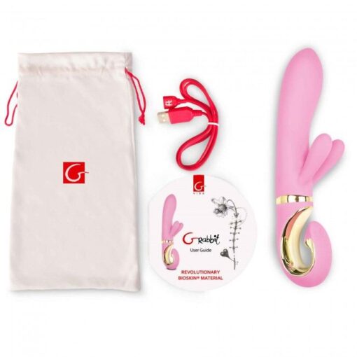G-VIBE – G-RABBIT VIBRADOR CONEJITO RAMPANTE ROSA - intimamenities.com