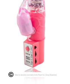 BAILE – ROTADOR RABBIT ROSA SUPERESTIMULADOR - intimamenities.com