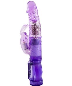 BAILE – MINI ROTADOR CON RABBIT HAPPY ANGEL LILA - intimamenities.com