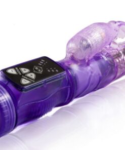 BAILE – MINI ROTADOR CON RABBIT HAPPY ANGEL LILA - intimamenities.com