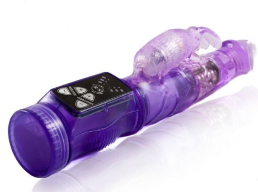 BAILE – MINI ROTADOR CON RABBIT HAPPY ANGEL LILA - intimamenities.com